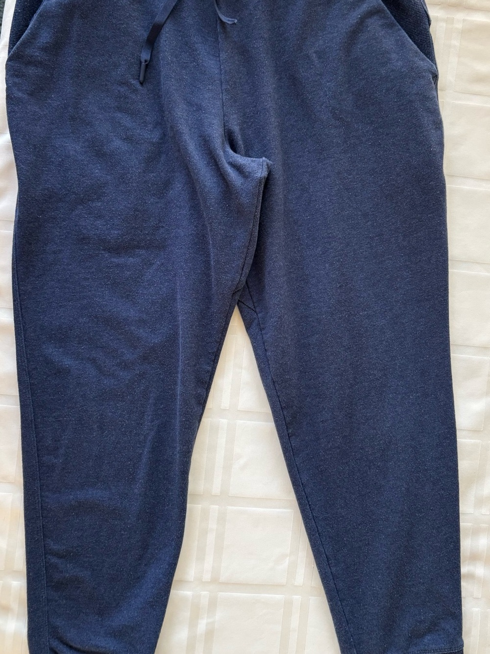 All in Motion Women’s Navy Jogger Pants Size M Drawstring Athletic